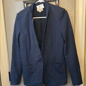 Women’s NWT loft size 8 dark blue blazer